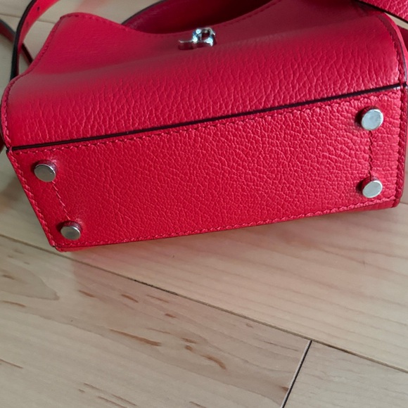 Jimmy Choo Vibrant Red Crossbody Bag - Picture 4 of 5
